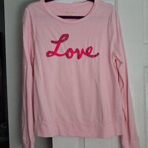 Lilly Pulitzer Pale Pink Pullover LOVE top
